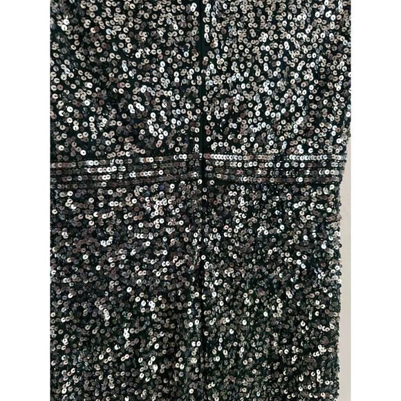 Mac Duggal 5489 Green Sequin Gown NWT Size 6 - Picture 12 of 13